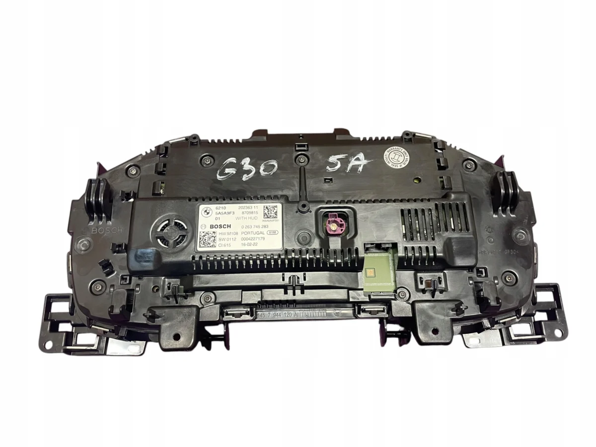 NAVIGATION MONITOR INSTRUMENT CLUSTER VIRTUAL LED COMPLETE BMW 5 G30 LCI EUROPE MINT - Image 4