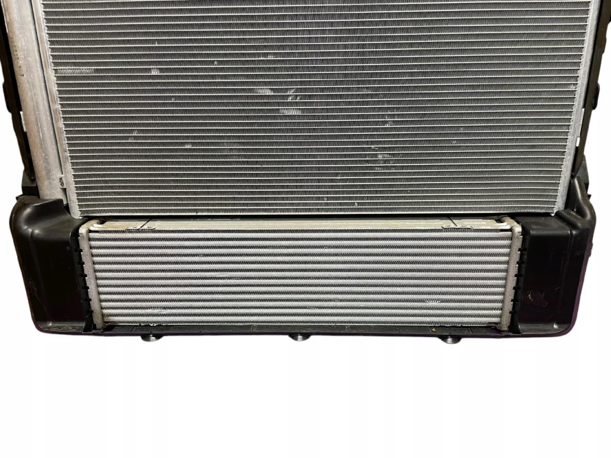 RADIATOR FAN COMPLETE SET BMW 5 G30 G31 3.0D B57 EXCELLENT CONDITION