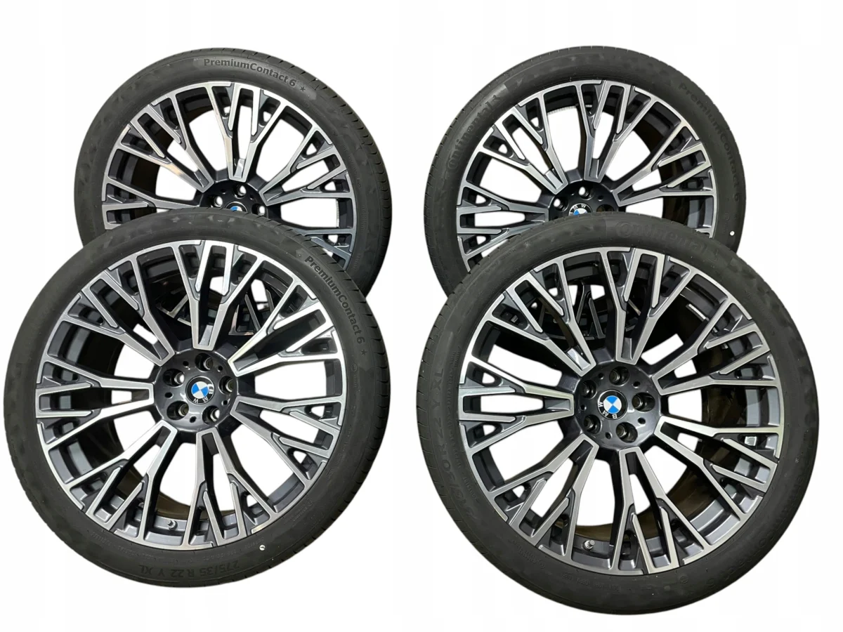 FELGI ALUMINIOWE 22" OPONY 275/35R22 315/30R22 DOT23 IDIVIDUAL BMW X5 G05