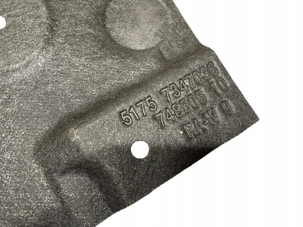 THERMAL INSULATION COVER UNDERBODY TRUNK BMW 5 G30 LCI — изображение 2