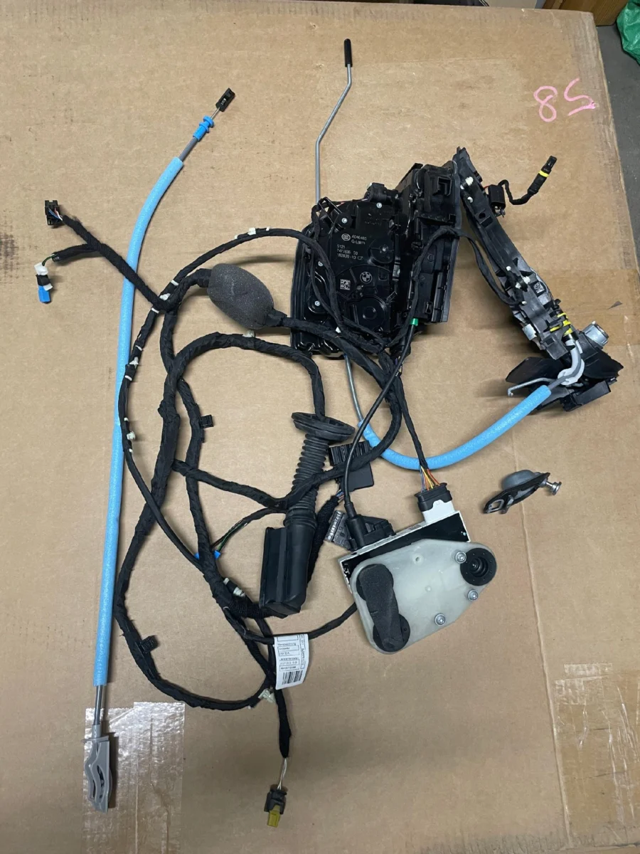 DOOR LOCKS + SOFT CLOSE + DOOR WIRING HARNESS BMW X7 G07 LCI - Image 2