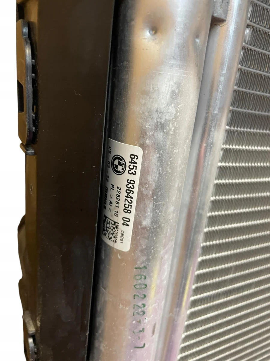 RADIATOR FAN COMPLETE SET BMW 5 G30 G31 3.0D B57 EXCELLENT CONDITION — изображение 3