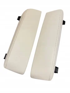 ARMREST LEATHER NAPPA OYSTER GREY THREAD BMW 5 G30 G31 LCI PERFECT CONDITION