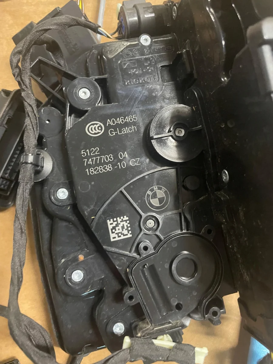 ЗАМКИ ДВЕРЕЙ + ДОВОДЧИК SOFT CLOSE + ЕЛЕКТРОПРОВОДКА ДВЕРЕЙ BMW X5 G05 LCI - Зображення 9