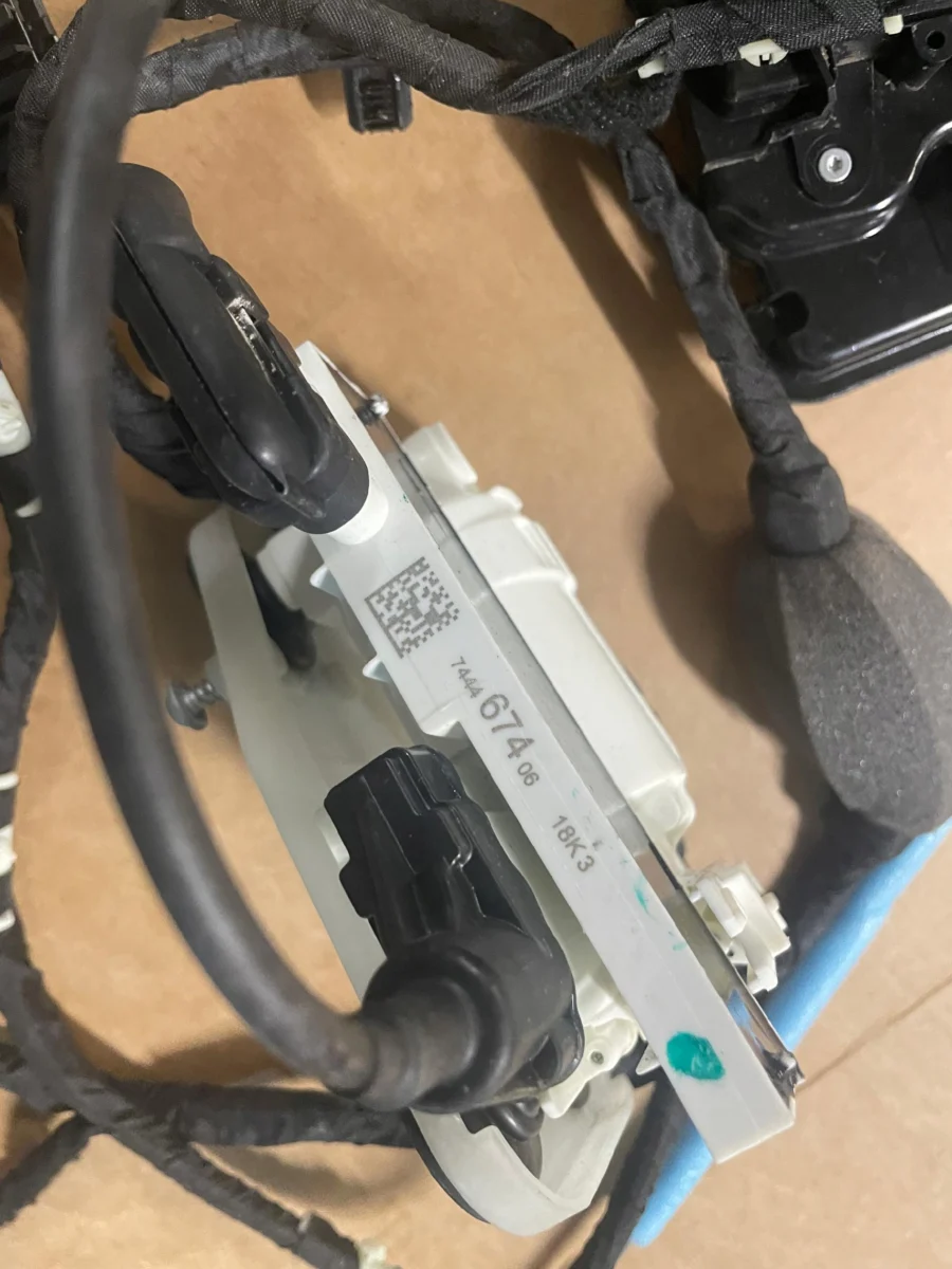 ЗАМКИ ДВЕРЕЙ + ДОВОДЧИК SOFT CLOSE + ЕЛЕКТРОПРОВОДКА ДВЕРЕЙ BMW X5 G05 LCI - Зображення 13