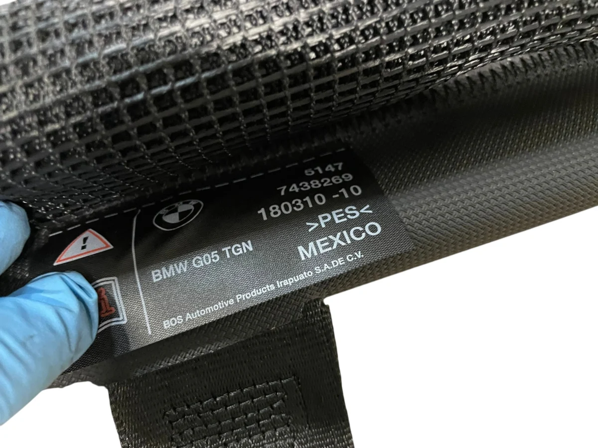 TRUNK ROLLER BLIND + CARGO NET BMW X5 G05 LCI GENUINE - Image 4