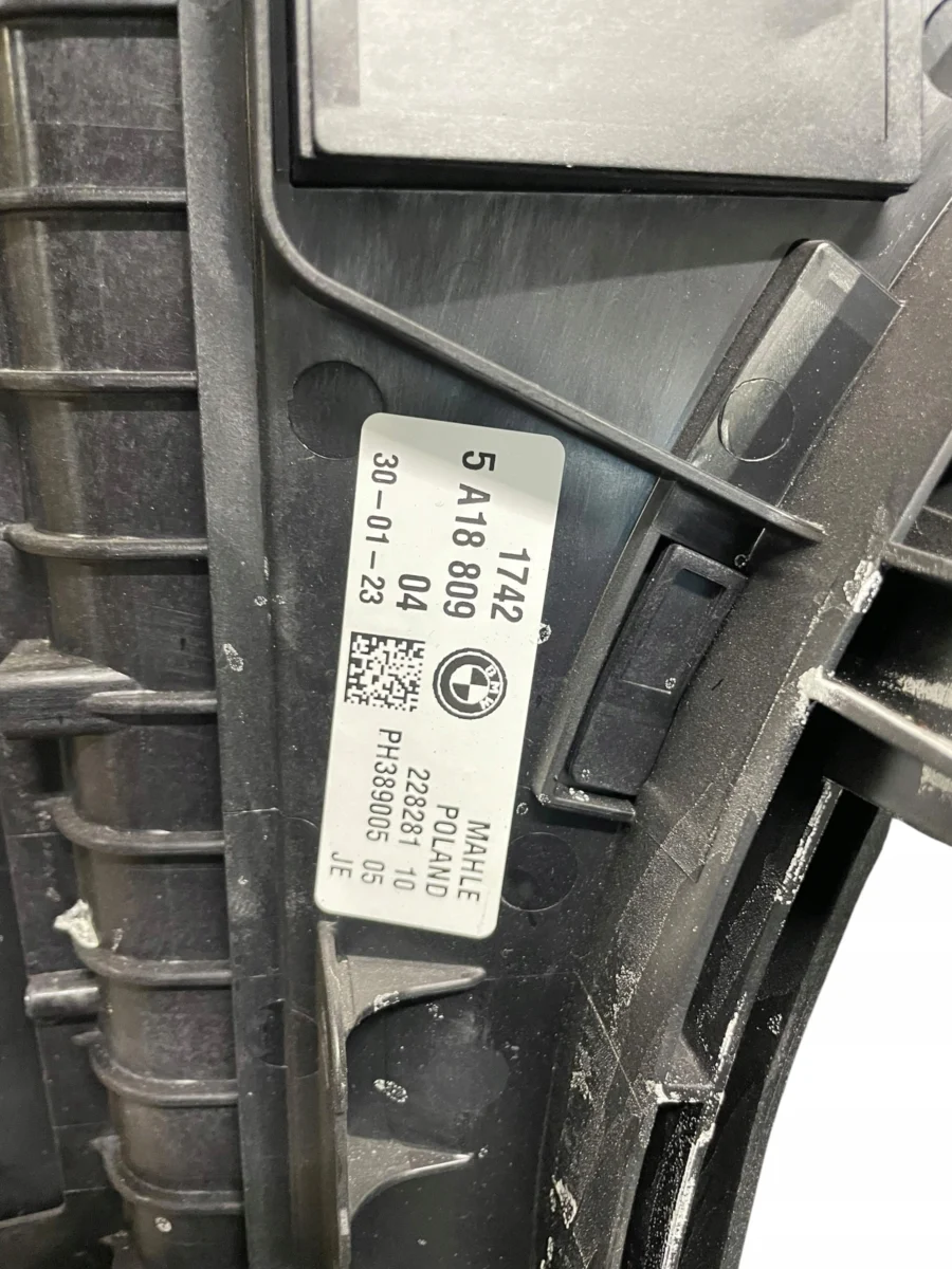 RADIATOR SET WITH FAN BMW 7 G70 740i 760iX M760EX 5 G60 PERFECT CONDITION - Image 9