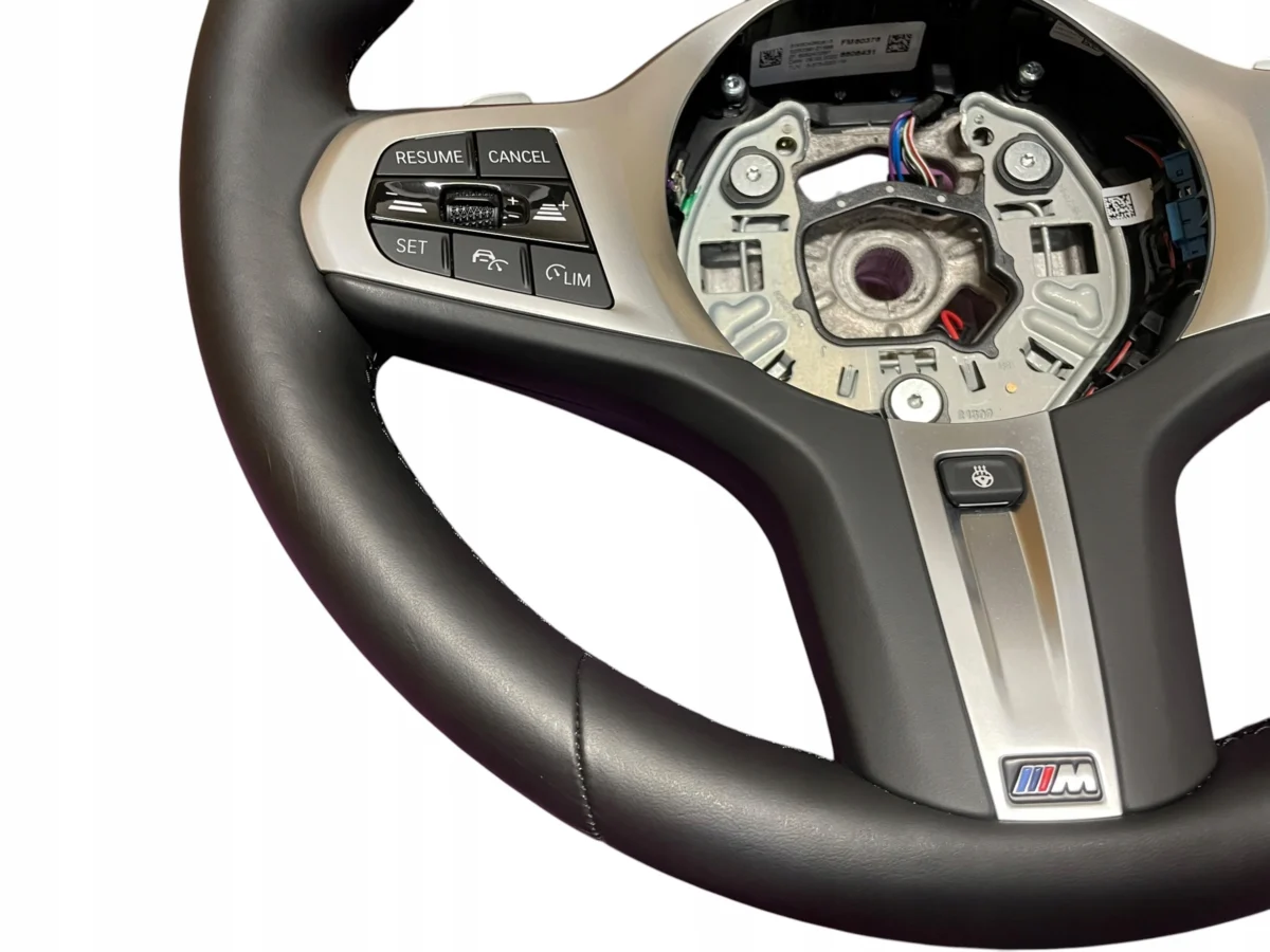 HEATED LEATHER STEERING WHEEL M-PAKIET BMW 4 G26 G22 G23 3 G20 G21 PERFECT - Image 3