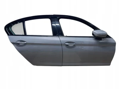 FRONT RIGHT DOOR + REAR RIGHT DOOR SHADOW KEYLESS COMPLETE BMW 5 G30 COLOR C3E