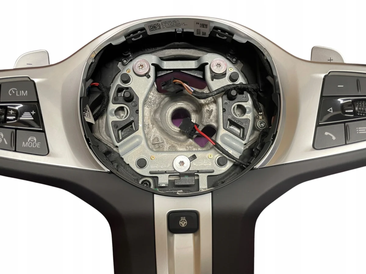 STEERING WHEEL LEATHER HEATED VIBRO M-PAKIET BMW 5 G30 LCI G01 G05 G06 MINT - Image 9