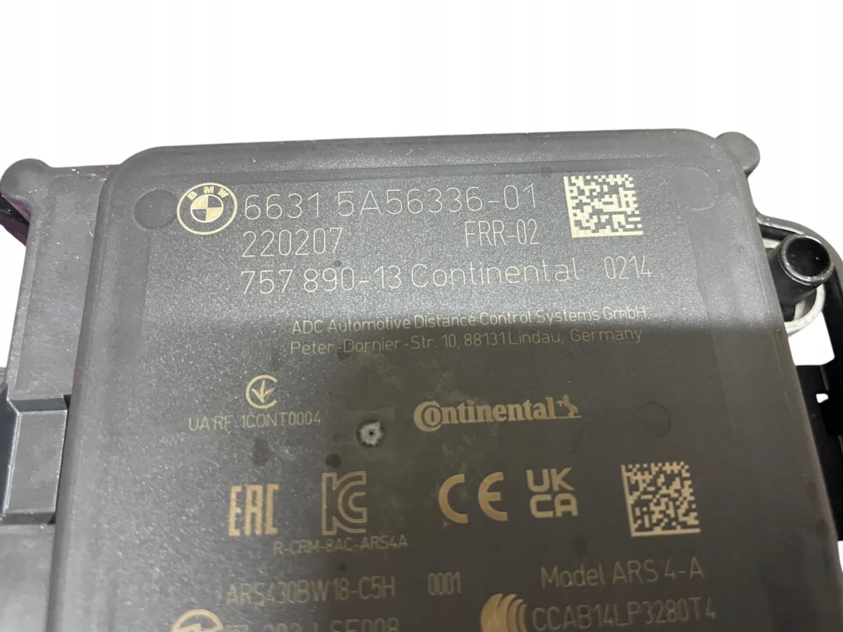 RADAR FRR + OSŁONA + STELAŻ KOMPLET BMW 4 G22 G23 G26 IDEAŁ - obrazek 3