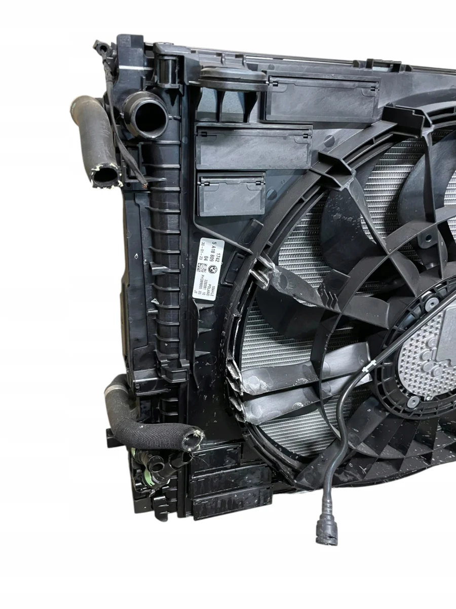 RADIATOR SET WITH FAN BMW 7 G70 740i 760iX M760EX 5 G60 PERFECT CONDITION - Image 8