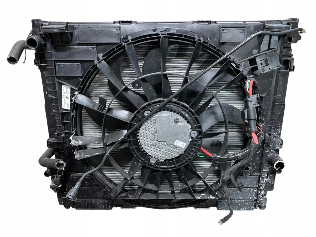 RADIATOR SET WITH FAN BMW 7 G70 740i 760iX M760EX 5 G60 PERFECT CONDITION - Image 6