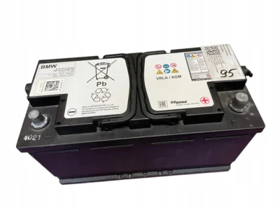 BATTERY AGM START-STOP 12V 92AH 850A BMW 2021 GENUINE
