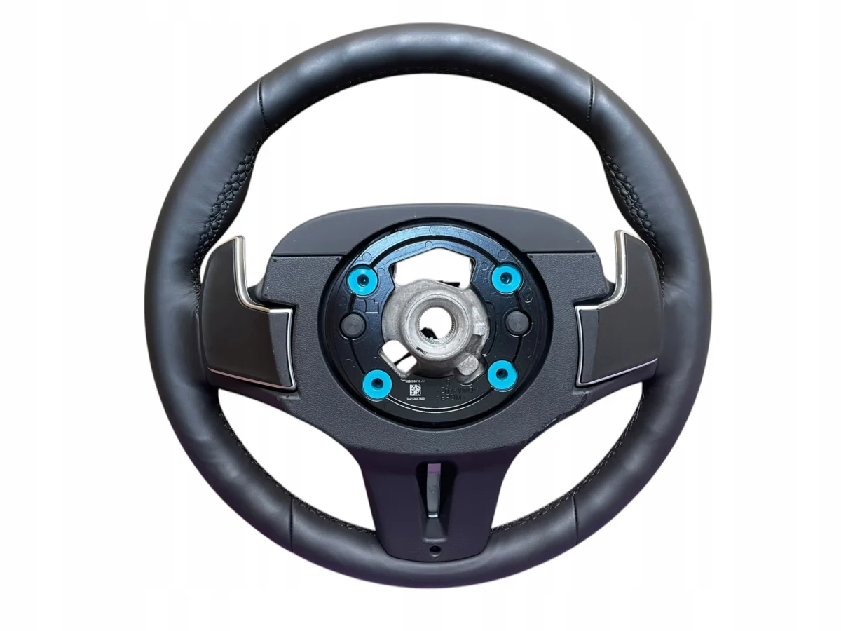 STEERING WHEEL LEATHER HEATED VIBRO M-PAKIET BMW 5 G30 LCI G01 G05 G06 MINT - Image 12