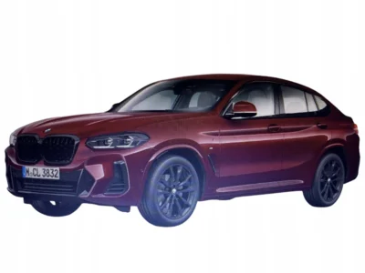 ZDERZAK LAMPY MASKA BŁOTNIKI PAS PRZEDNI M-PAKIET BMW X3 G01 X4 G02 LCI C57