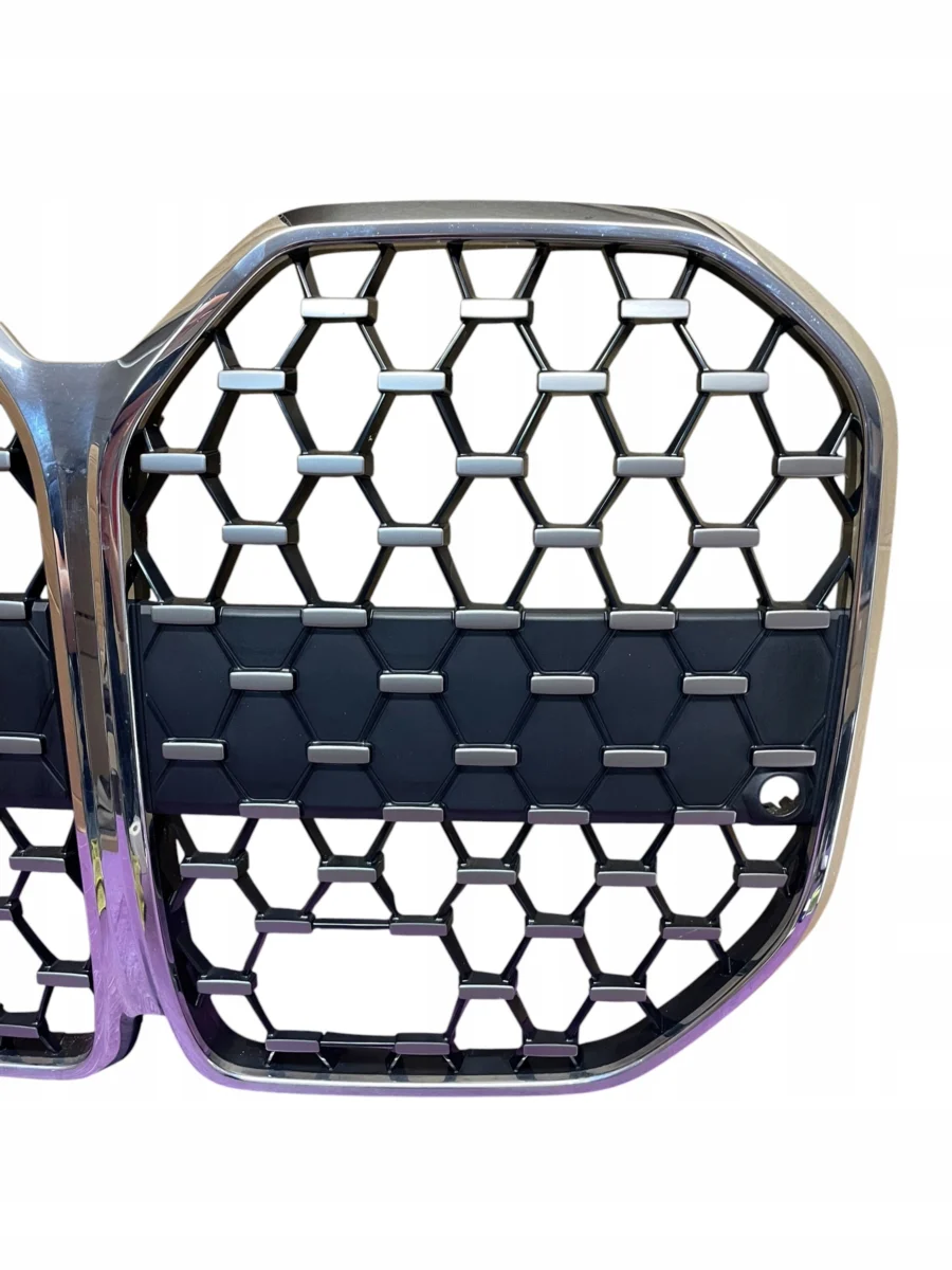 GRILL ZDERZAKA M-PAKIET RADAR CHROM BMW 4 G26 ORYGINAŁ IDEAŁ - obrazek 2