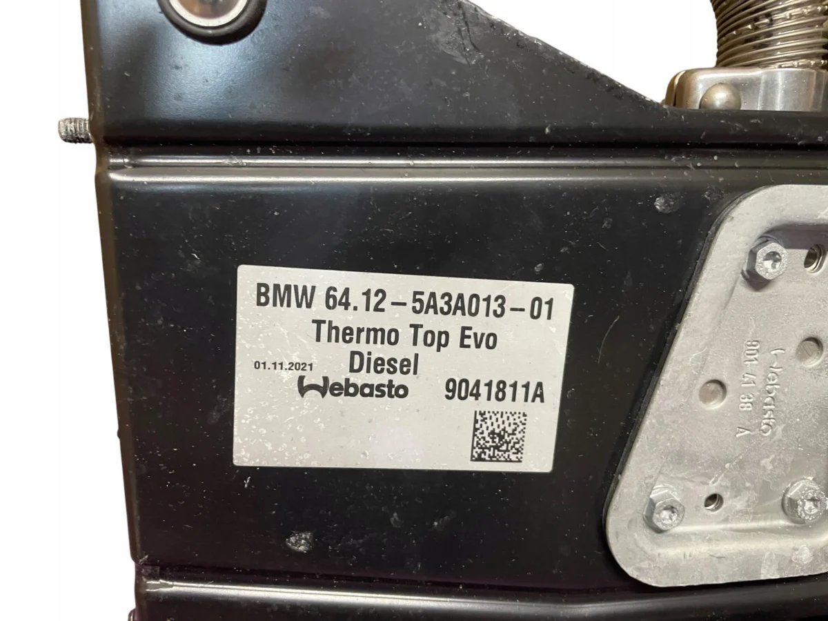 WEBASTO OGRZEWANIE POSTOJOWE POMPA PALIWOWA PRZEWODY BMW 4 G26 DIESEL - obrazek 3