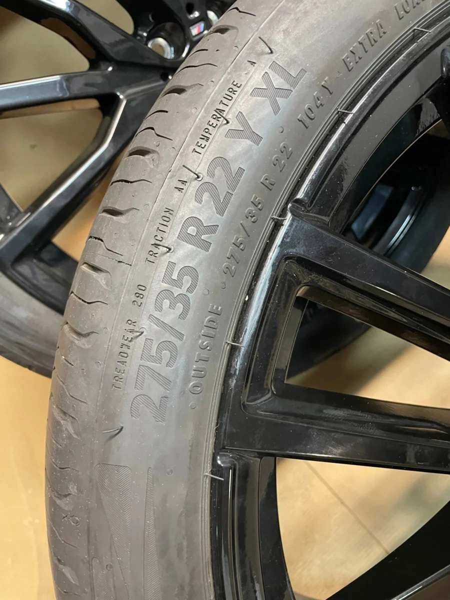 FELGI 22" OPONY CONTINENTAL 275/35R22 315/30R22 BMW X5 G05 LCI DEMO IDEAŁ - obrazek 6