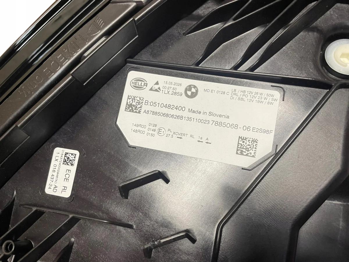 ФАРА ПРАВАЯ ПЕРЕДНЯЯ ADAPTIVE LED BLACK BMW G20 G21 LCI 26R АНГЛИЯ UK — изображение 7