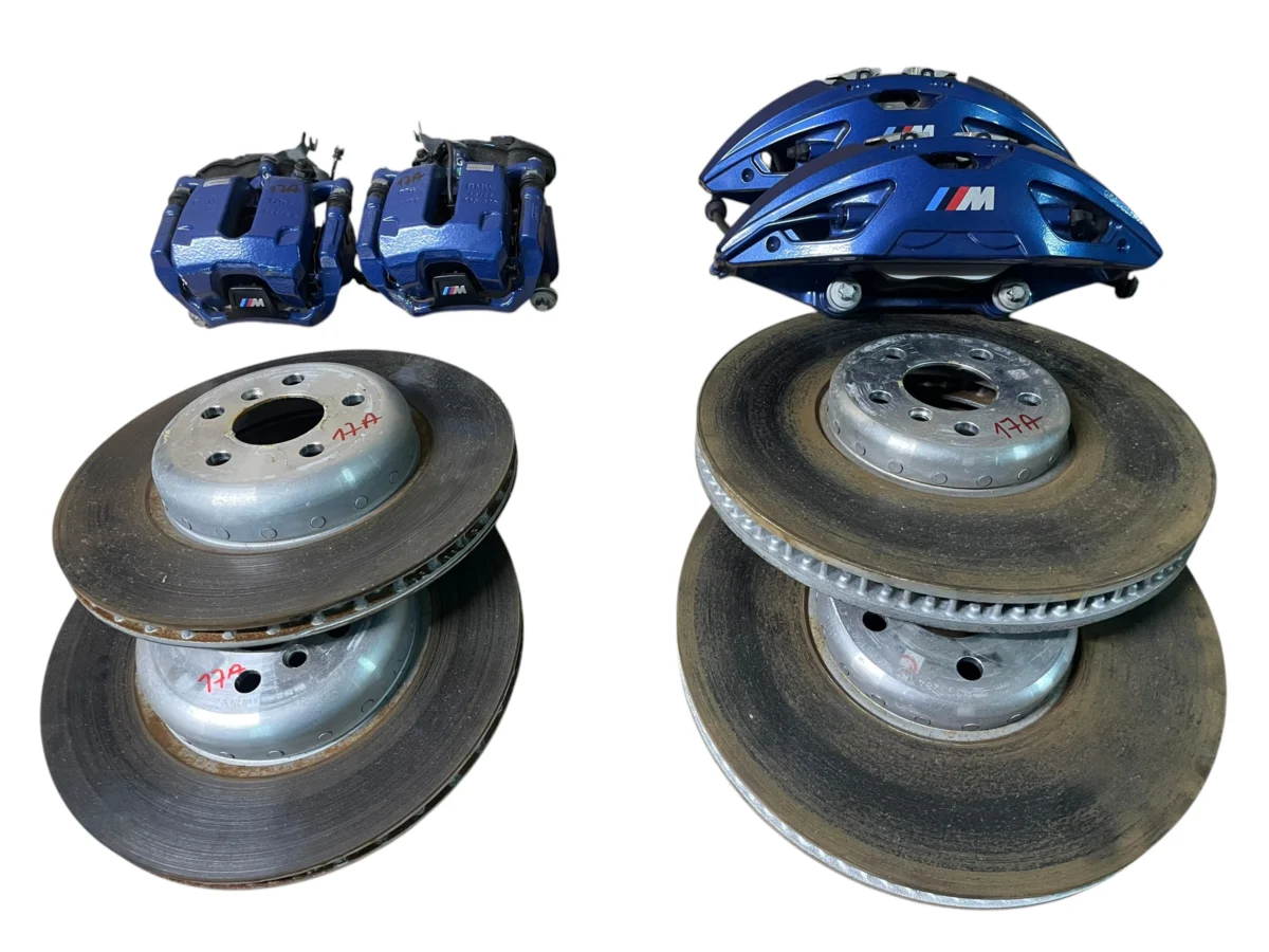 BREMSSÄTTEL SCHEIBEN 348X36 M PAKET BMW 5 G30 X3 G01 X4 G02 10 KM IDEAL