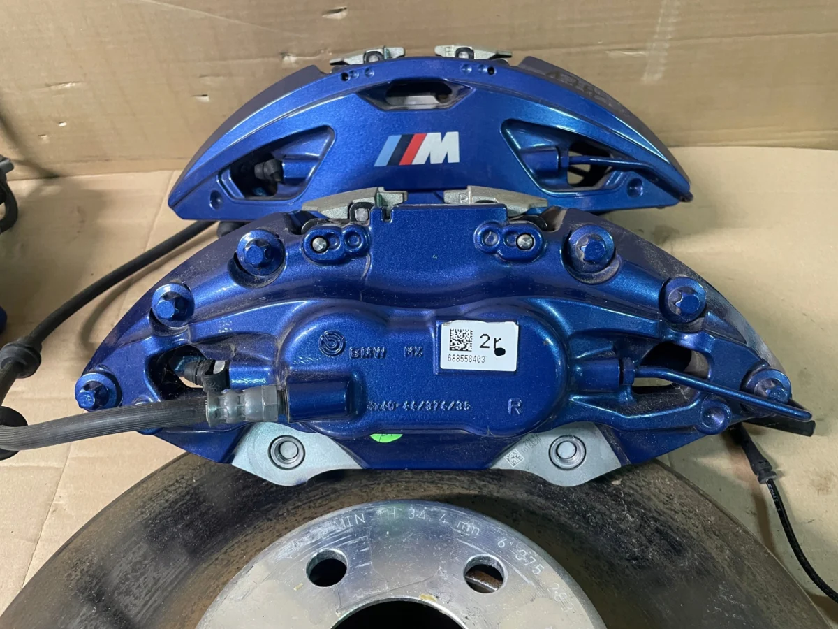 BREMSSÄTTEL SCHEIBEN 348X36 M PAKET BMW 5 G30 X3 G01 X4 G02 10 KM IDEAL – Bild 11
