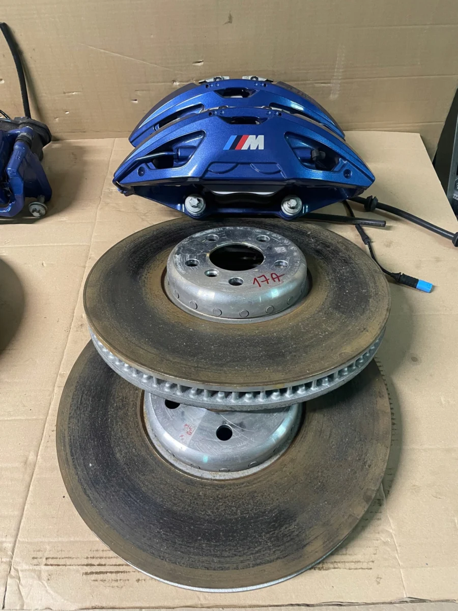 BREMSSÄTTEL SCHEIBEN 348X36 M PAKET BMW 5 G30 X3 G01 X4 G02 10 KM IDEAL – Bild 6