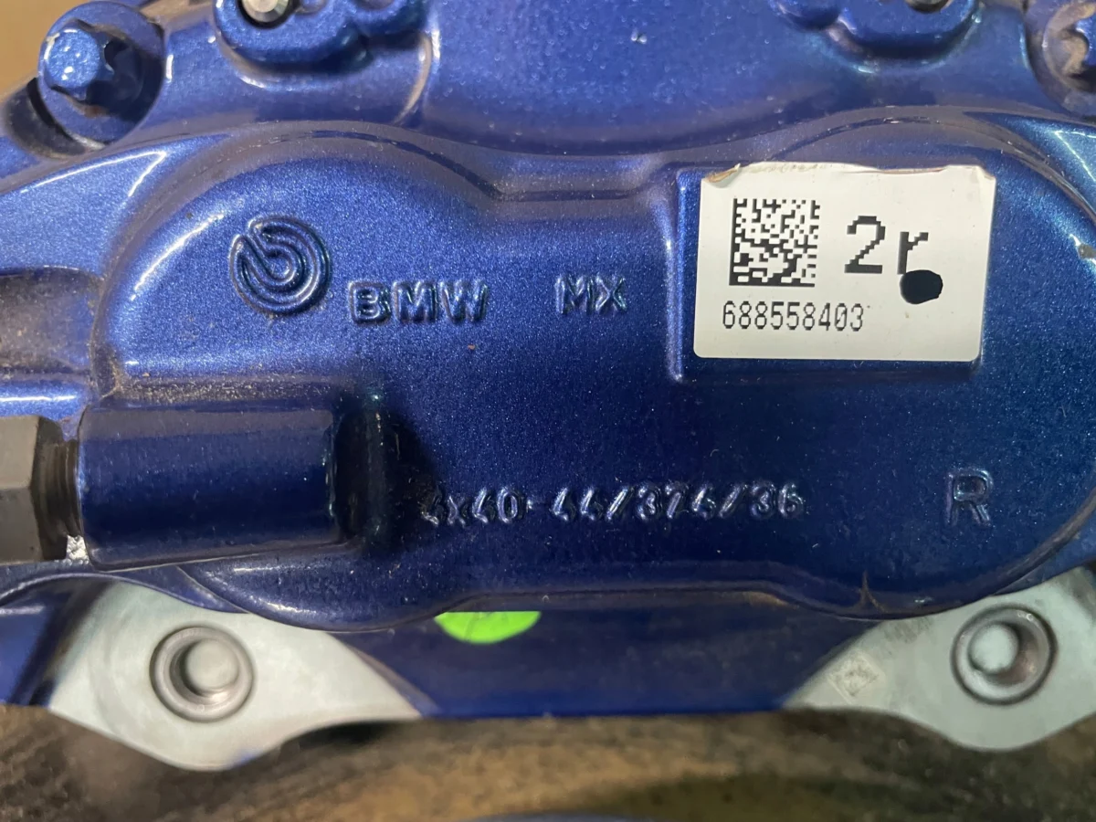 BREMSSÄTTEL SCHEIBEN 348X36 M PAKET BMW 5 G30 X3 G01 X4 G02 10 KM IDEAL – Bild 12